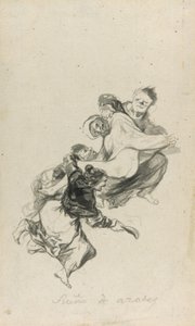 Traum vom Auspeitschen von Francisco de Goya