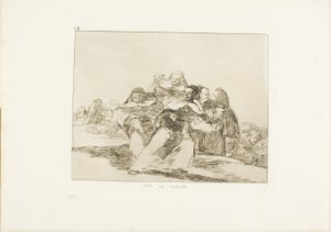 Alles steht Kopf, Platte 42 aus Die Schrecken des Krieges von Francisco Jose de Goya y Lucientes