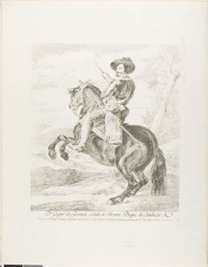 Gaspar de Guzman, Conde Duque von Olivares von Francisco Jose de Goya y Lucientes