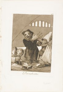 Kobolde, Tafel 49 aus Los Caprichos