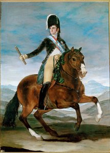 König Ferdinand VII., Reiterporträt