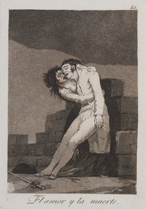 Liebe und Tod von Francisco de Goya