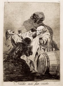 Niemand hat uns gesehen von Francisco de Goya