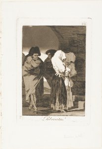 Arme kleine Mädchen!, Platte 22 aus Los Caprichos von Francisco Jose de Goya y Lucientes