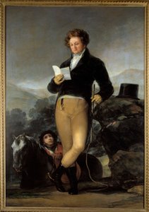 Ganzkörperporträt von Don Francisco von Francisco de Goya