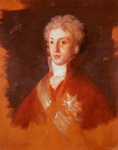 Porträt von Luigi di Borbone-Parma, Studie für Familie von Karl IV