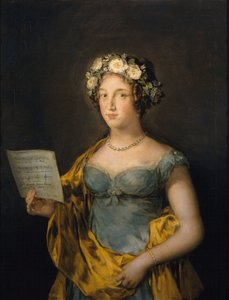 Porträt von Manuela Tellez Giron y Pimentel, Herzogin von Abrantes