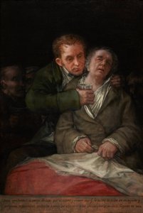 Selbstporträt mit Dr. Arrieta von Francisco Jose de Goya y Lucientes