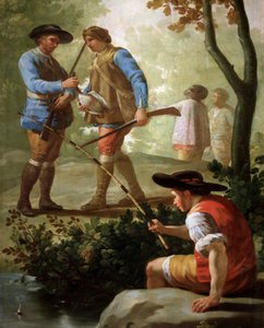 Der Angler von Francisco Jose de Goya y Lucientes