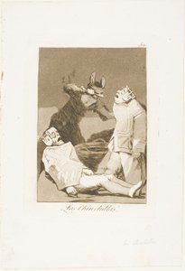 Die Chinchillas, Tafel 50 aus Los Caprichos
