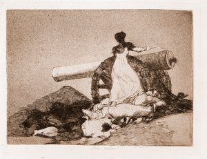 Die Schrecken des Krieges: Welch ein Mut!