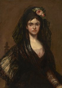 Die Madrilenin, späte 19. Jahrhundert von Francisco de Goya