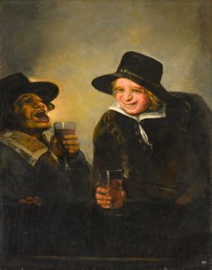 Die Zecher, ca. 1850