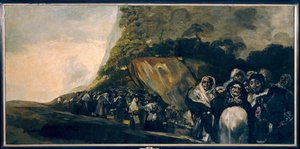Die Wallfahrt zur Quelle San Isidro von Francisco de Goya