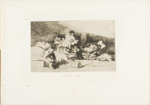 Diese auch, Platte 25 aus Die Schrecken des Krieges von Francisco Jose de Goya y Lucientes
