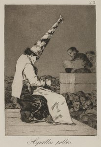 Diese Staubkörner (Aquellos Polbos) von Francisco de Goya