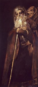 Zwei Brüder von Francisco Jose de Goya y Lucientes