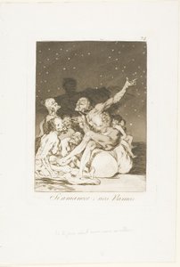 Wenn der Tag anbricht, werden wir losfahren, Platte 71 aus Los Caprichos von Francisco Jose de Goya y Lucientes