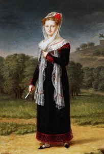 Porträt von Marie Louise, Herzogin von Parma von Francisco Lacoma
