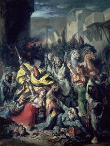 Kämpfende Mauren von Francisco Lameyer