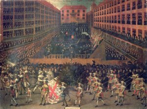 Auto-da-fé im Jahr 1656