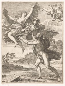 Coronis in eine Krähe verwandelt von Francisco Vieira de Mattos