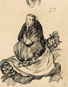 Eine Hexe auf einer Reise