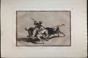 Stierkämpfe: Der temperamentvolle Mauren Gazul ist der Erste, der nach den Regeln kämpft, 1876