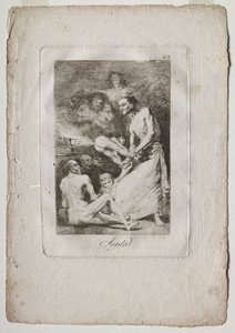 Caprichos: Blasen, 1799