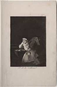 Caprichos: Nannys Junge von Francisco de Goya