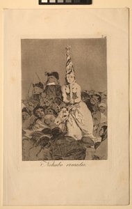Caprichos: Nichts konnte dagegen getan werden von Francisco de Goya