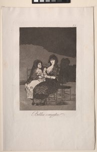 Caprichos: Hübsche Lehren. von Francisco de Goya