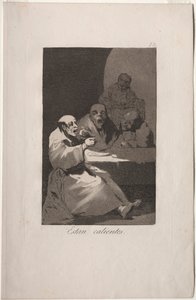 Caprichos: Sie sind heiß. von Francisco de Goya