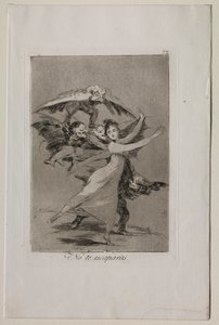 Caprichos: Du wirst nicht entkommen von Francisco de Goya