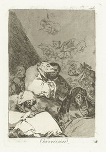 Korrektur von Francisco de Goya