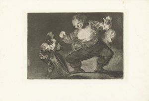 Der Narr. Los Disparates (Serie) von Francisco de Goya