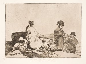 Sie sind von einer anderen Rasse (61) von Francisco de Goya