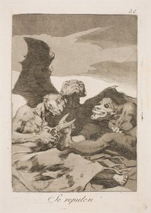 Sie machen Toilette von Francisco de Goya
