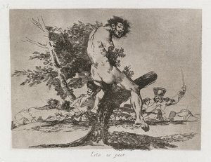 Die Schrecken des Krieges: Pl. 37, Das ist schlimmer, 1810-1813