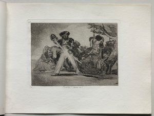 Die Schrecken des Krieges: Das ist hart, 1810-1820 von Francisco de Goya