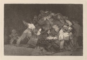 Allgemeiner Unsinn von Francisco de Goya