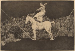 Sichere Torheit von Francisco de Goya
