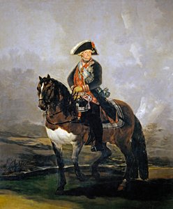 Reiterporträt von Karl IV. von Spanien, 1801 von Francisco de Goya