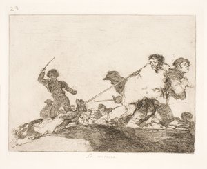 Er hat es verdient (29) von Francisco de Goya