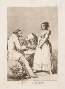 Lieber faulenzen von Francisco de Goya