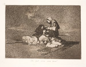 Was nützt eine einzelne Tasse? (59) von Francisco de Goya