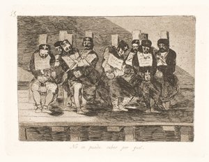 Niemand weiß warum (35) von Francisco de Goya