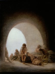 Innenansicht des Gefängnisses, 1793-94