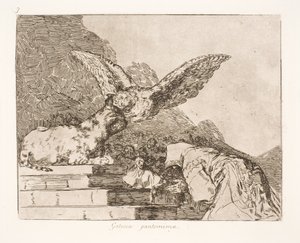 Kattepantomine (73) von Francisco de Goya