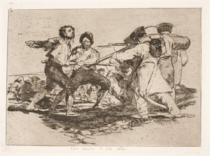Die Schrecken des Krieges von Francisco de Goya